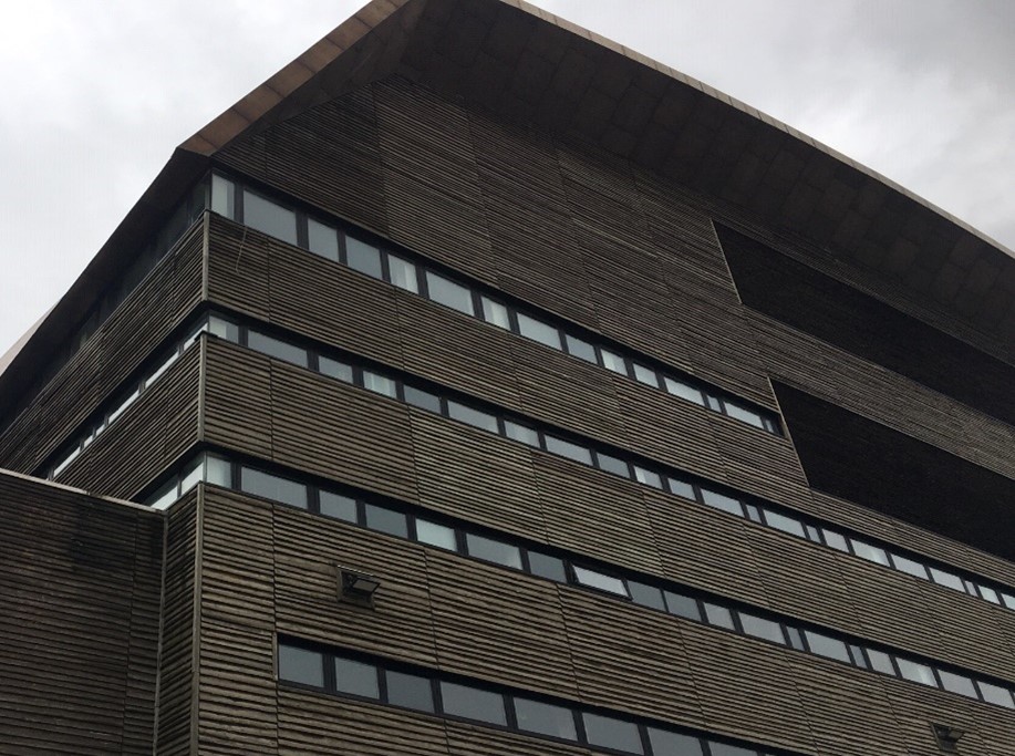 Rear View of the Wales Millennium Centre